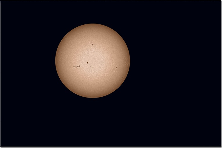 soleil colorisé