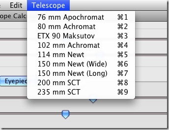 Scope Calculator-Mac OS (Universal)ÉcranSnapz002